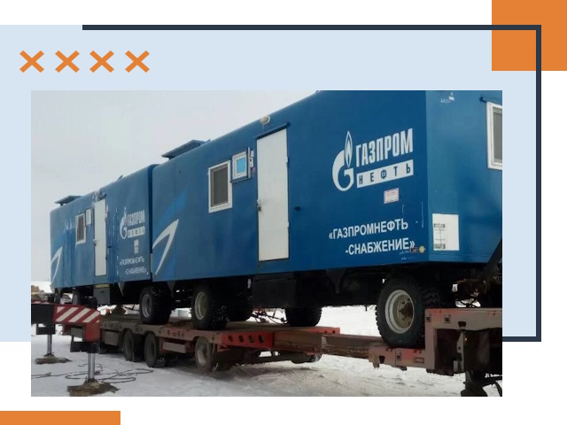 Перевозка вагон домов под ключ с расчетом маршрута в Калининграде